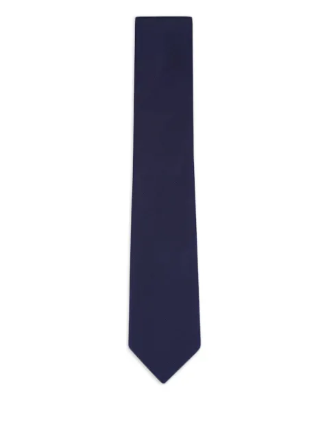 Eton twill silk tie Blue 100001272328