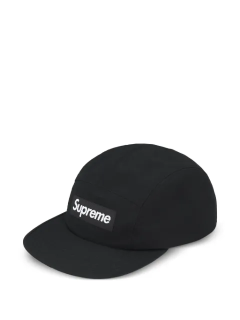 Supreme zip pocket camp cap Black SU26650