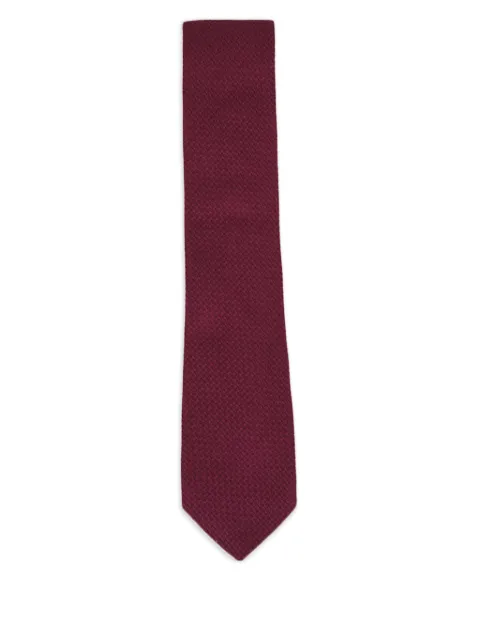 Robert Jensen Grenadine textured tie Red 740718