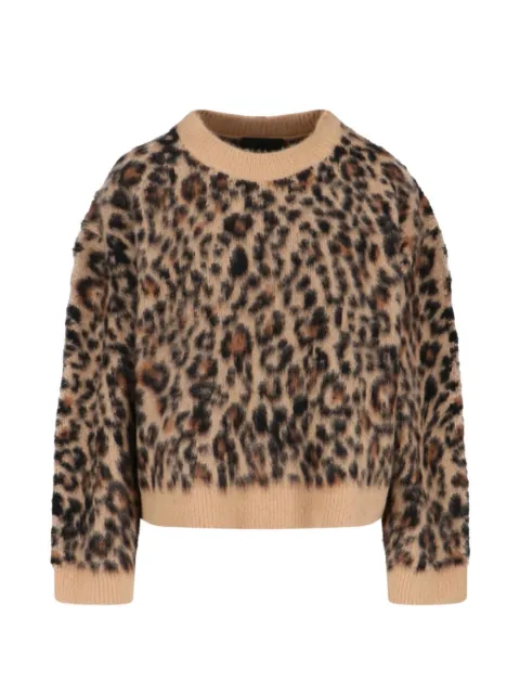 Nili Lotan animal-print sweater Neutrals 81542Y392