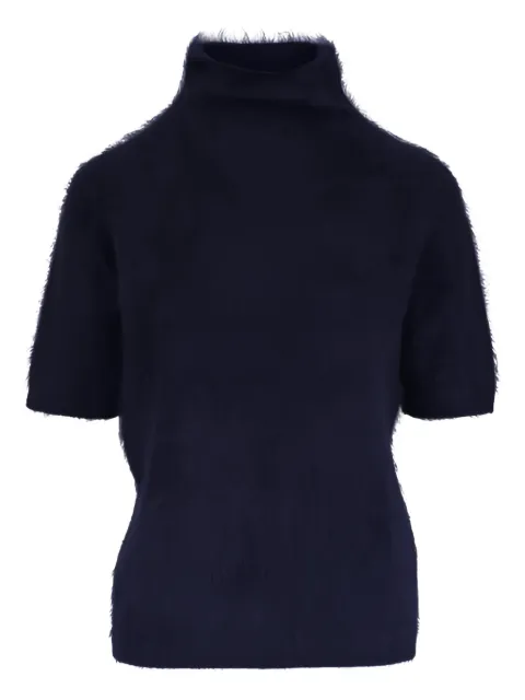 Lisa Yang short-sleeve sweater Blue 2024240NZNAVY