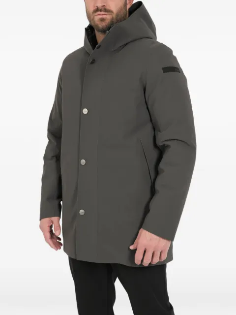 RRD hooded buttoned parka Grey W25011