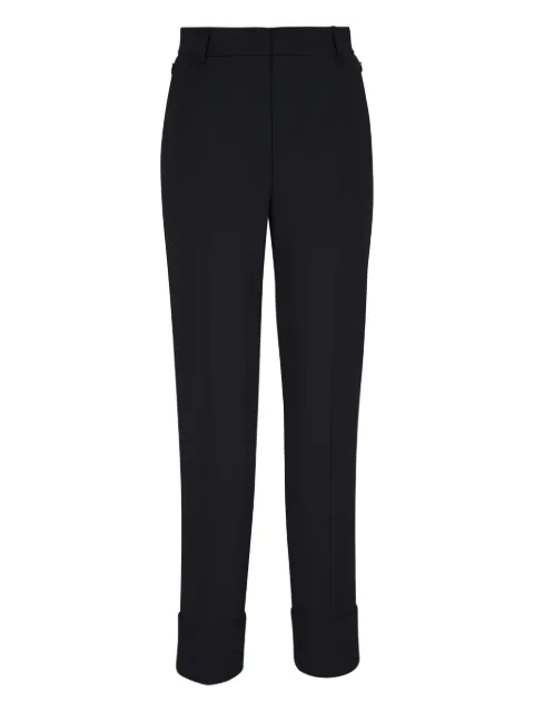 Akris Maxima doubleface trousers Black 202590016773009