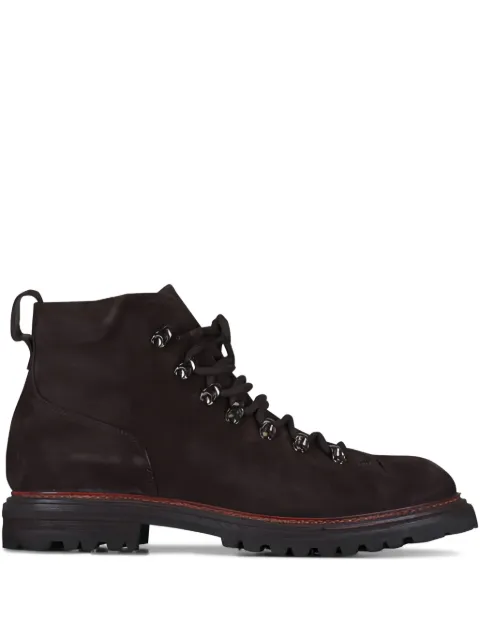 Aquatalia Denali lace-up suede boots Brown DENALIDBRSUEDE