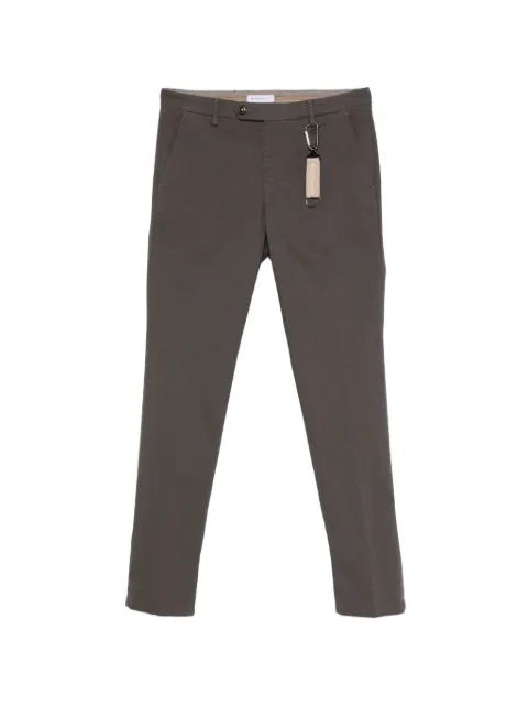Manuel Ritz zip-fly trousers Brown 4032P1418TC263076
