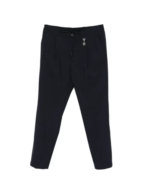 Manuel Ritz drawstring charm trousers Blue 4032P1688260000
