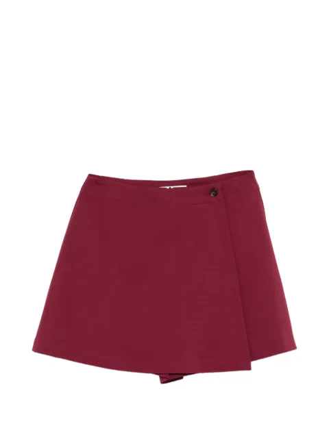 Manuel Ritz wrap-design shorts Red 4036DD40M264018