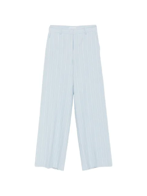 Manuel Ritz pinstripe-pattern trousers Blue 4036PD21264003