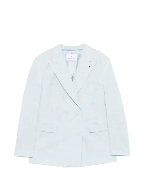 Manuel Ritz double-breasted blazer Blue 4036GD35264000