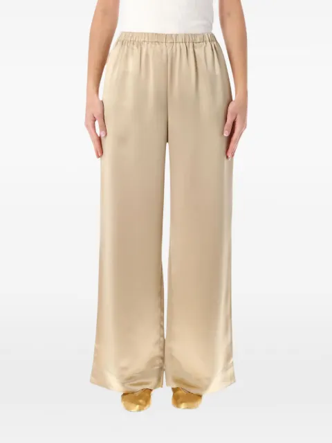 By Malene Birger Cabello satin trousers Neutrals 1038761Y4