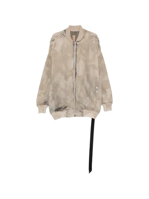 Rick Owens DRKSHDW Jumbo flight bomber jacket Grey DU01F4776DST