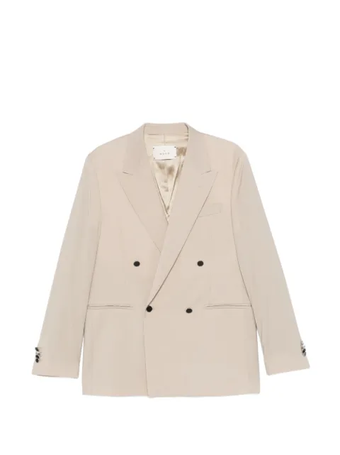 Manuel Ritz double-breasted blazer Neutrals 4032G2002Y260000
