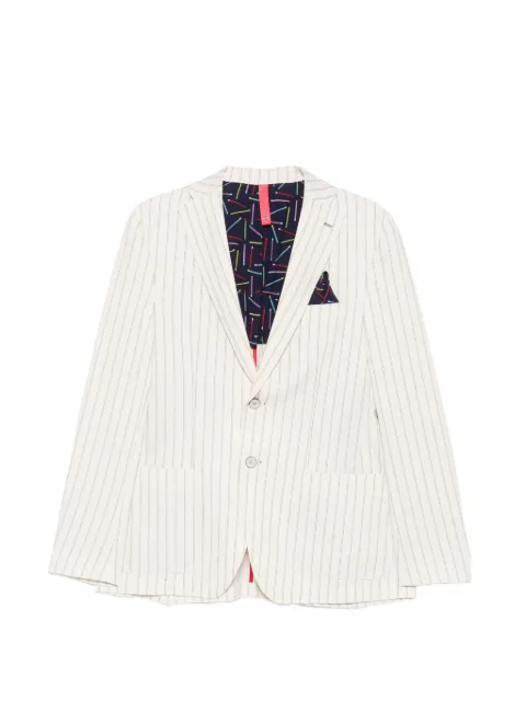 Manuel Ritz single-breasted blazer Neutrals 4032G2038CLR263152