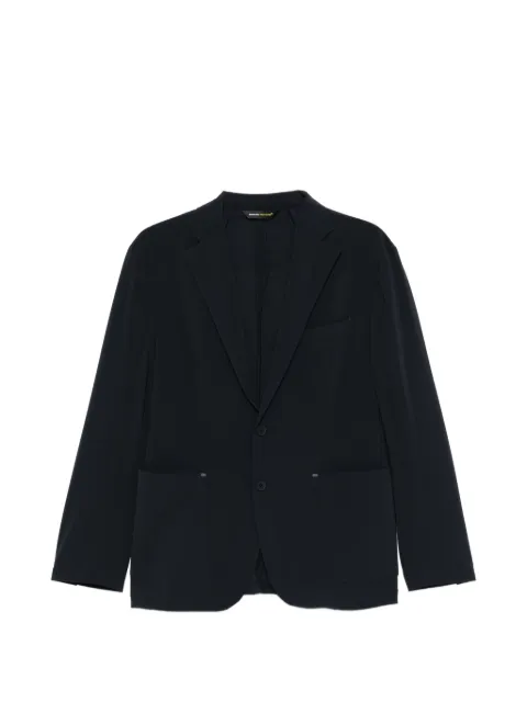 Manuel Ritz pocket long-sleeve blazer Blue 4032G5002C263259
