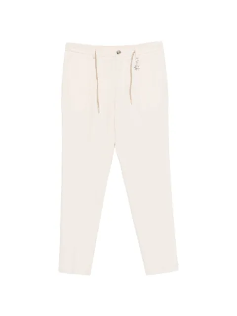 Manuel Ritz drawstring charm trousers Neutrals 4032P1688M263174