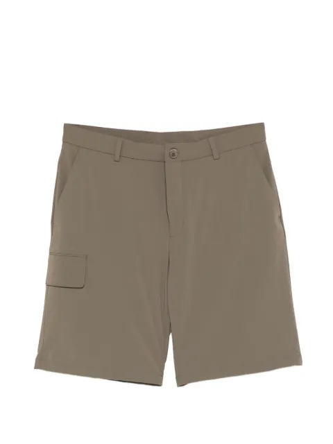 Manuel Ritz logo-patch belt-loop shorts Neutrals 4032B5016C263259