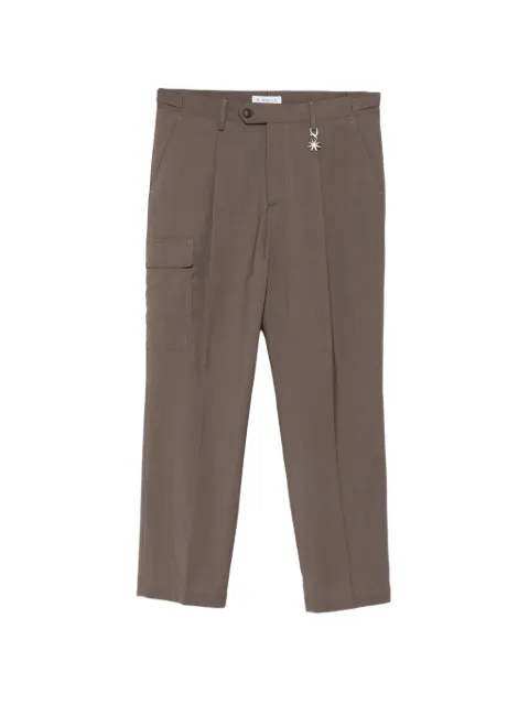 Manuel Ritz pleated trousers Brown 4032P1690260000