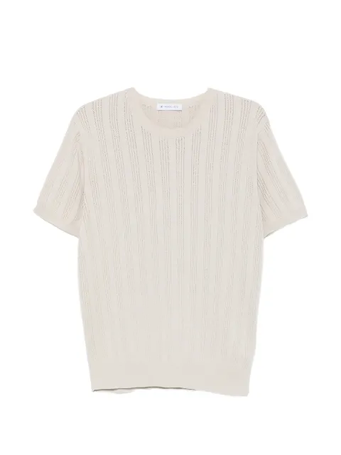 Manuel Ritz round-neck T-shirt Neutrals 4032M506263311