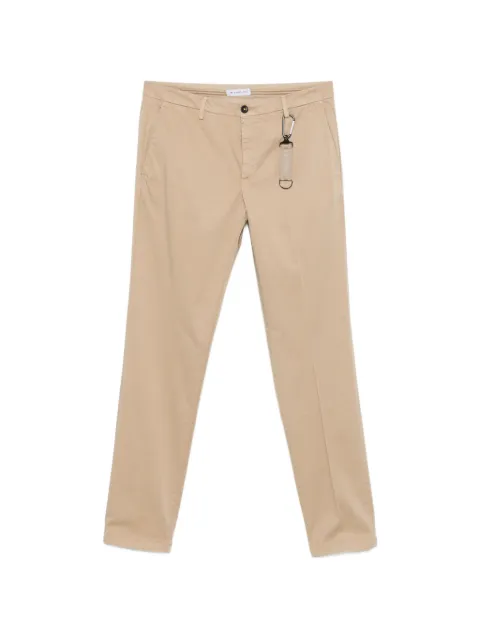 Manuel Ritz belt-loops skinny trousers Neutrals 4032P1408TC263291