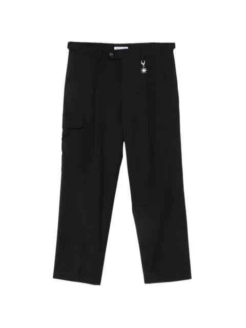 Manuel Ritz pleated cargo pants Black 4032P1690260000