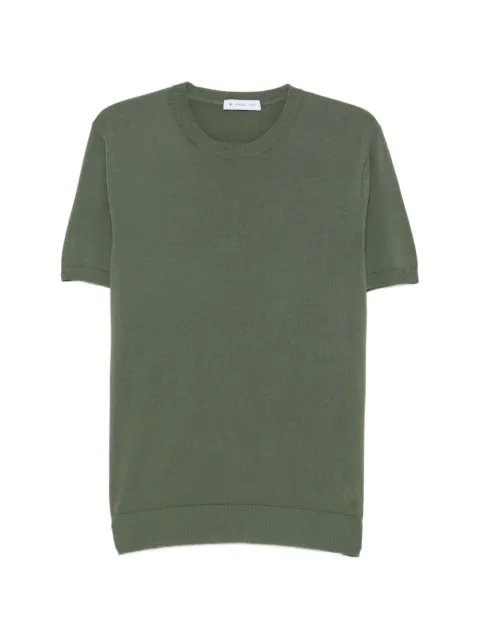 Manuel Ritz fine-knit cotton T-shirt Green 4032M503263310