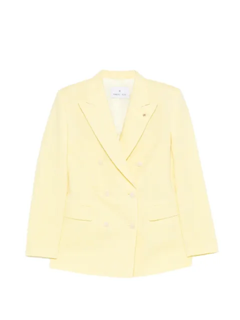 Manuel Ritz double-breasted jacket Yellow 4036GD35264000