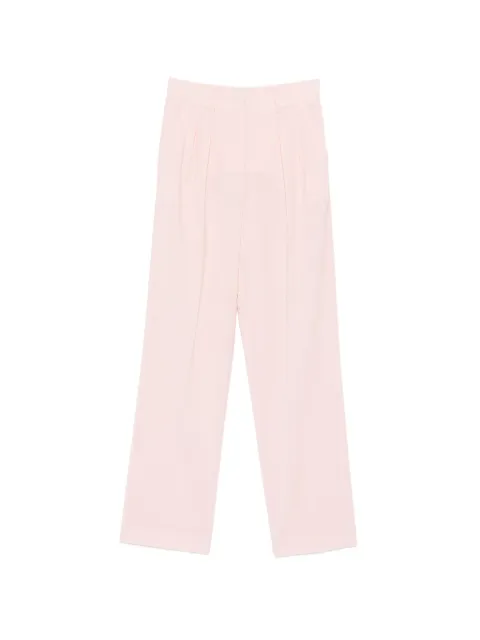 Manuel Ritz pleated straight-leg trousers Pink 4036PD05264040