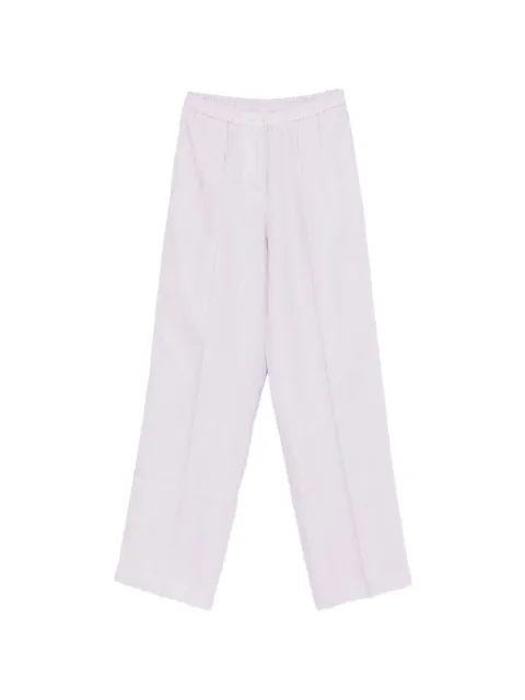 Manuel Ritz elasticated trousers Purple 4036PD42263144