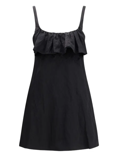 Chloé ruffled backless mini dress Black CH26SRO20010