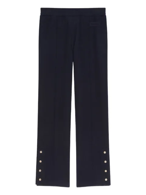 Givenchy button-detail trousers Blue BM51N0312L410