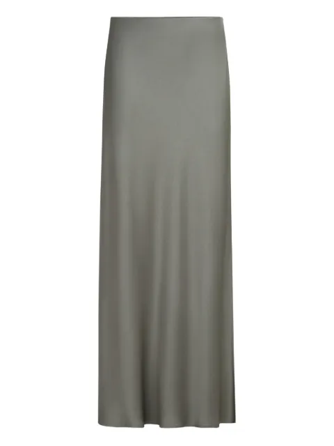 Brunello Cucinelli fluid bias-cut skirt Green M0H38G3396C9125