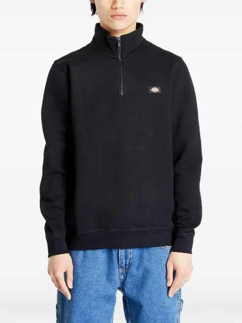 DICKIES Oakport quarter-zip sweatshirt Black DK0A4XD4BLK1