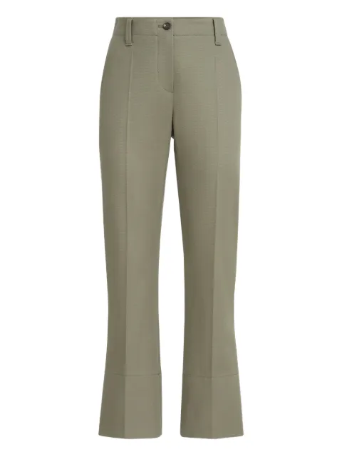 Brunello Cucinelli belt-loop trousers Green MA126P8854C9253