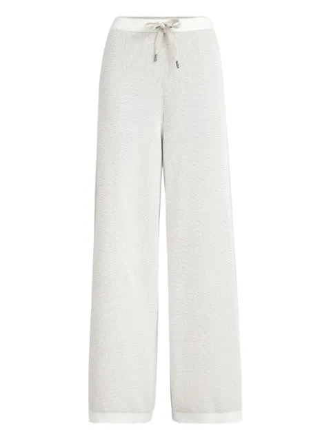 Brunello Cucinelli drawstring palazzo pants Neutrals M19255879CHG78