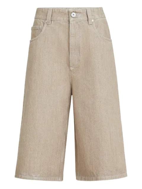 Brunello Cucinelli button-fastening shorts Neutrals ML109P4072C1340