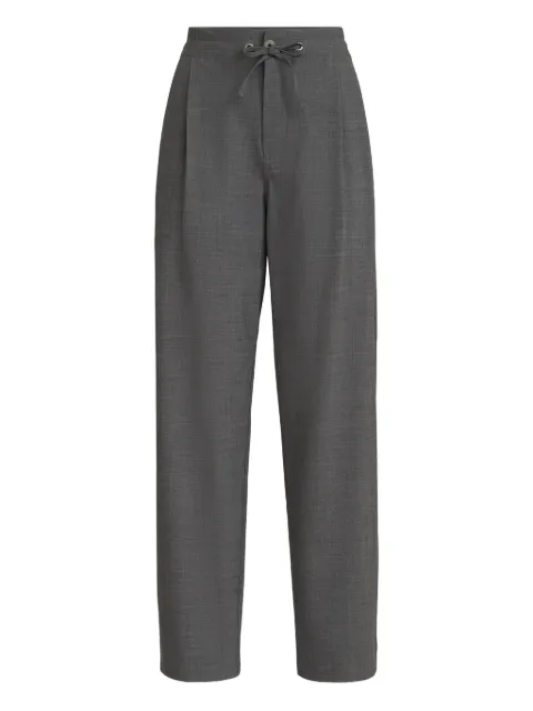 Brunello Cucinelli drawstring tailored trousers Grey M0W07P9158C010