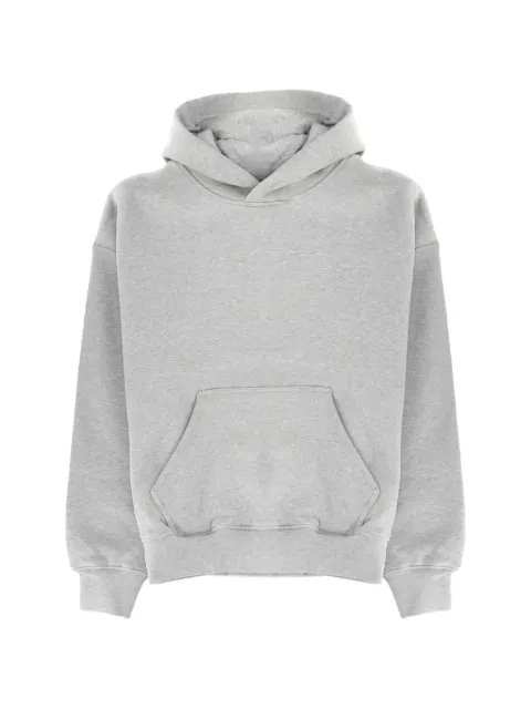 Purple Brand cotton hoodie Grey P401BSHG725