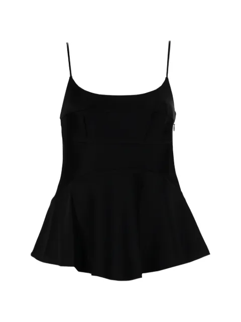 Theory peplum top Black P1009505001