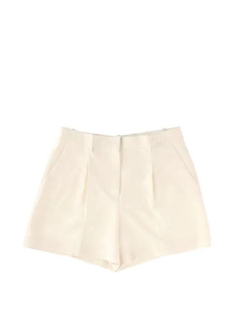 Theory pleated shorts Neutrals P1109202Y0C