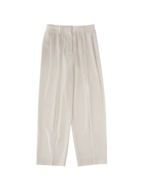 Fabiana Filippi pleated trousers White PAD266F367L7630145