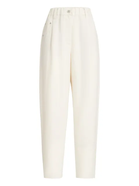 Brunello Cucinelli belt-loop trousers Neutrals MH126P9148C579