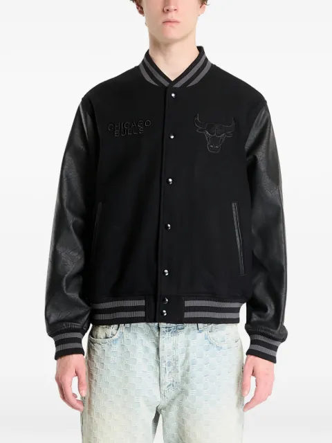 NEW ERA CAP x NBA Chicago Bulls bomber jacket Black 60758738