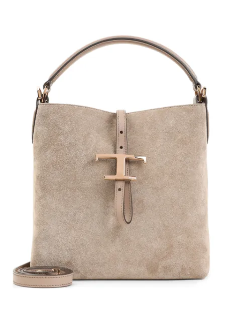 Tod's suede tote bag Neutrals XBWTSEK0100P3A