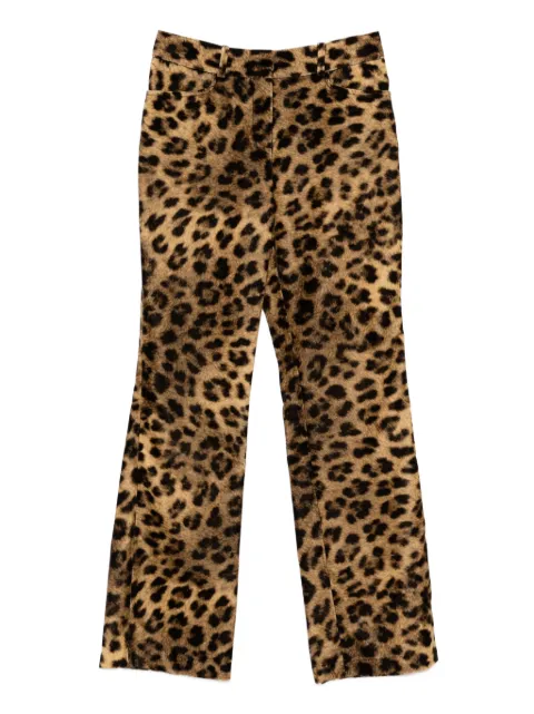 Ba&Sh animal-print trousers Brown 1H25BREN