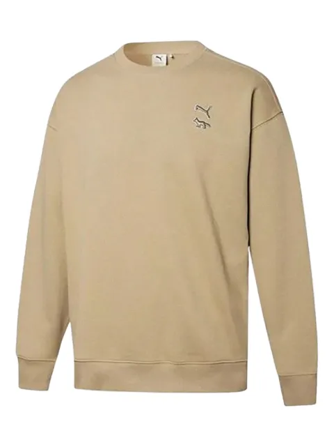PUMA x Maison Kitsune crew-neck sweatshirt Neutrals 53232496