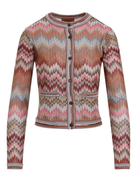 Missoni button-up cardigan Brown DS26SM0CBR014T