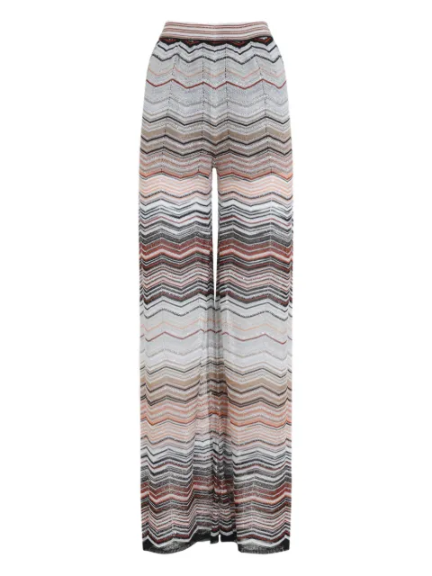 Missoni patterned trousers Neutrals DS26SI0CBK01H9