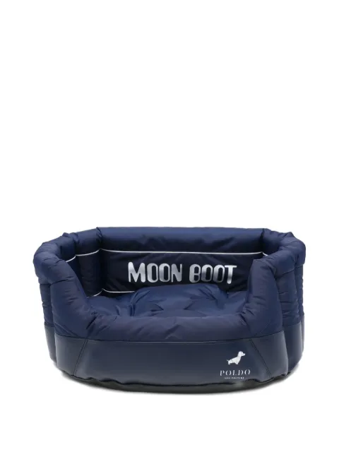 Moon Boot x Poldo Dog Couture logo-print dog bed Blue MBCU0001S