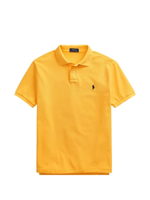 Polo Ralph Lauren logo-embroidered polo shirt Yellow 710574020017