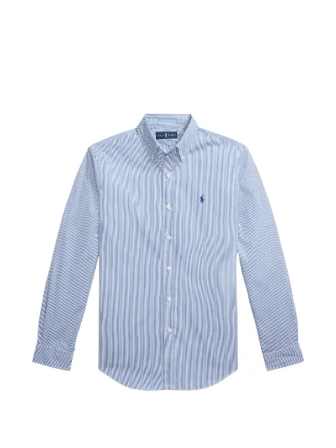 Polo Ralph Lauren striped long-sleeve shirt Blue 710854045001